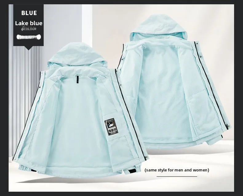 Jacket men's jacket jacket autumn and winter jacket three-in-one outdoor sports jacket fleece jacket inner jacket jacket