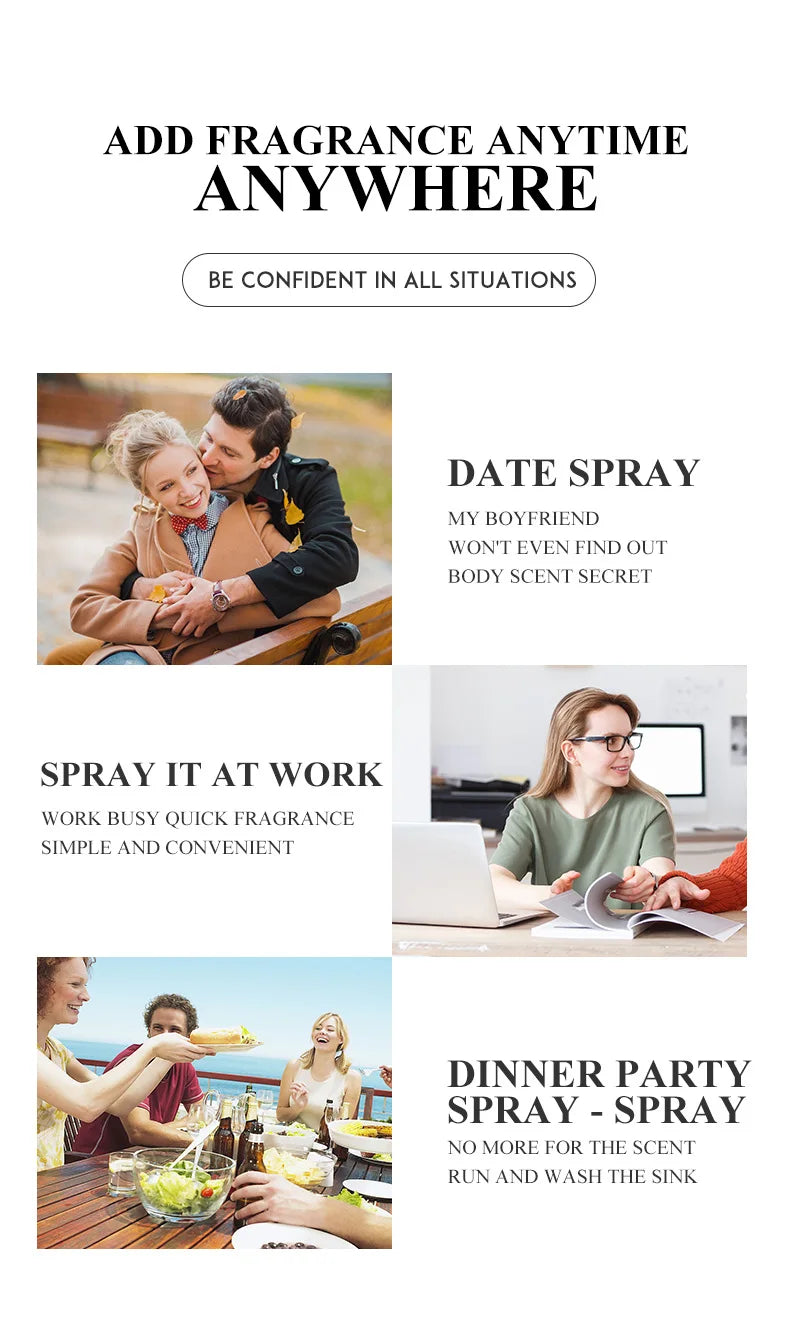 35ML Women Perfume High Quality Fresh Light Fragrance Girl Oil Pheromones Perfume Attracts The Opposite Sex Lasting Fragrance SwiftNest