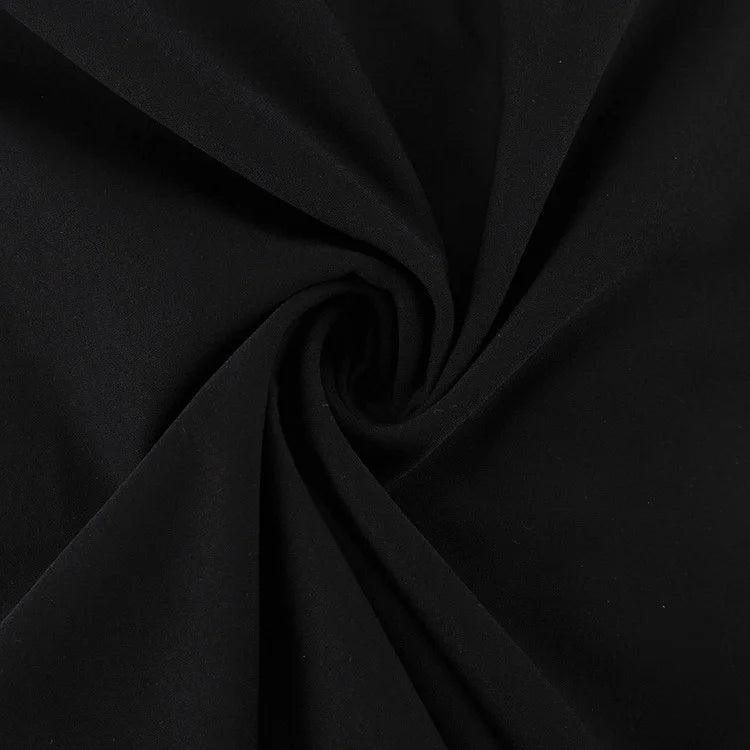 موضة للنساء تنانير طويلة سوداء عالية الخصر نحيفة بدون درزات أنيقة للسيدات فستان كاجوال صيف 2024 تنانير ماكسي نسائية جديدة