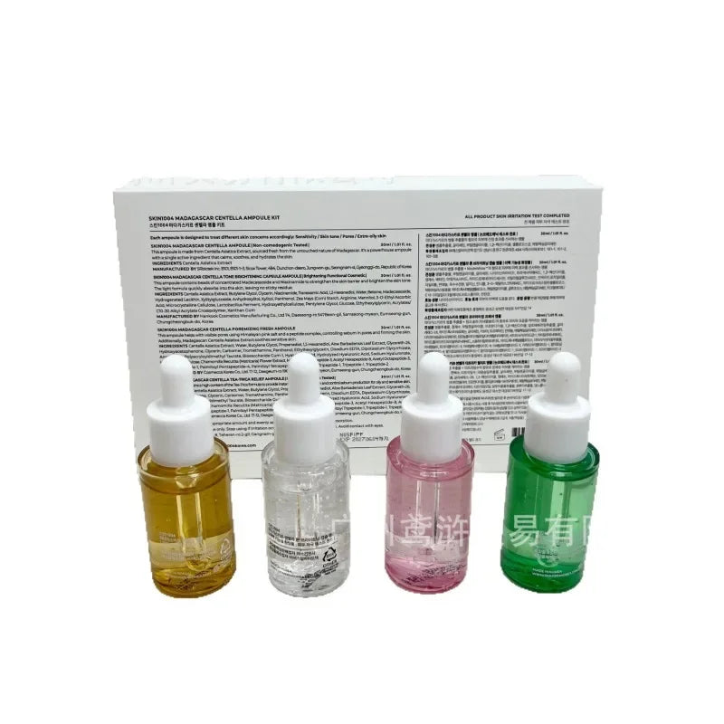 SKIN1004 Centella Asahi Four-piece Set CENTELLA Four-color Essence Moisturizing Limited Set Skin Care Angel
