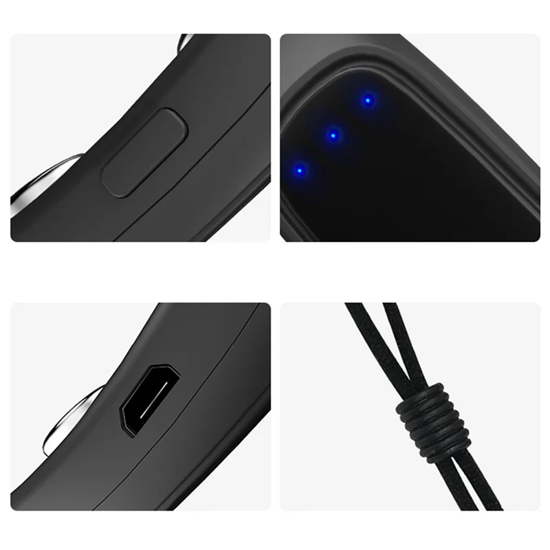 AUAU-Smart Anti Snoring Device EMS Pulse Stop Snore Portable Comfortable Sleep Well Stop Snore Health