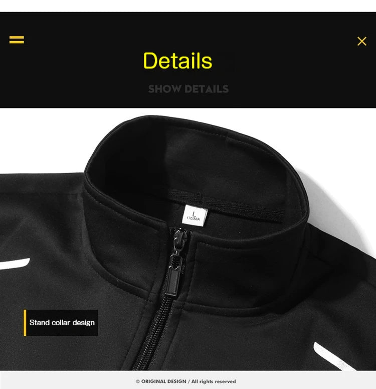 Men's Outdoor Sports Set Two Piece Running Hoodie Sports Set Daily Leisure Fitness Set Team Wholesale Available