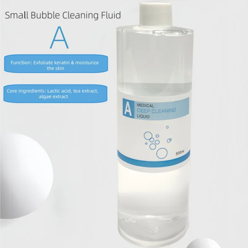 مجموعة مصل تقشير الوجه المائي لجهاز التجميل، تقشير البشرة، تقشير الوجه، ترطيب البشرة، تنظيف عميق