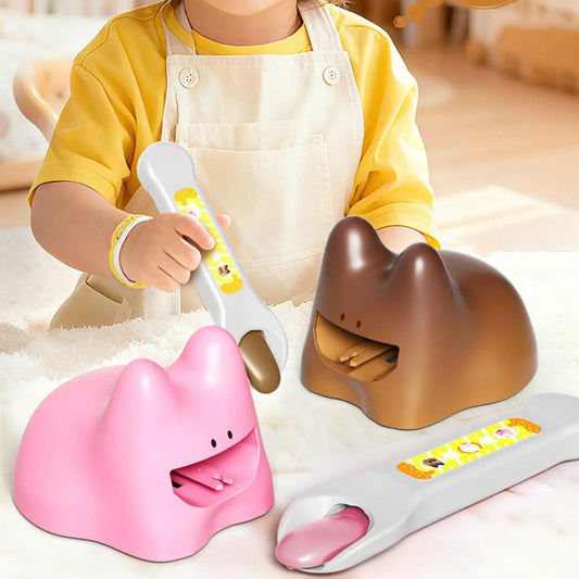 new Interactive Kids Pretend Feeding Toy Jelly Food Play Set for Toddlers Boy Girl Fine Motor Skill Home Kindergarten