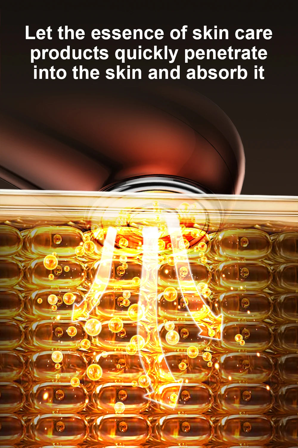 Photorejuvenation Women's Facial Contour Enhancing Beauty Tool with Colored Light Home Skin Care Device EMS Microcurrent