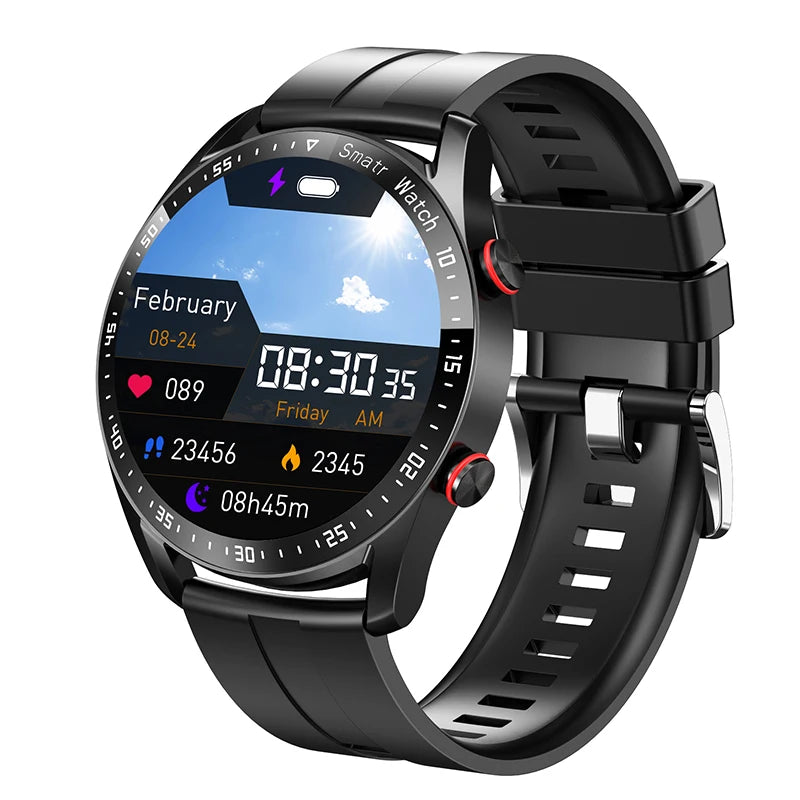 2025 New Outdoor Sports Smart Watch Men GT Series 1.53 inch AMOLED Screen Sports Watch ECG+PPG Health Smartwatch Man For Huawei