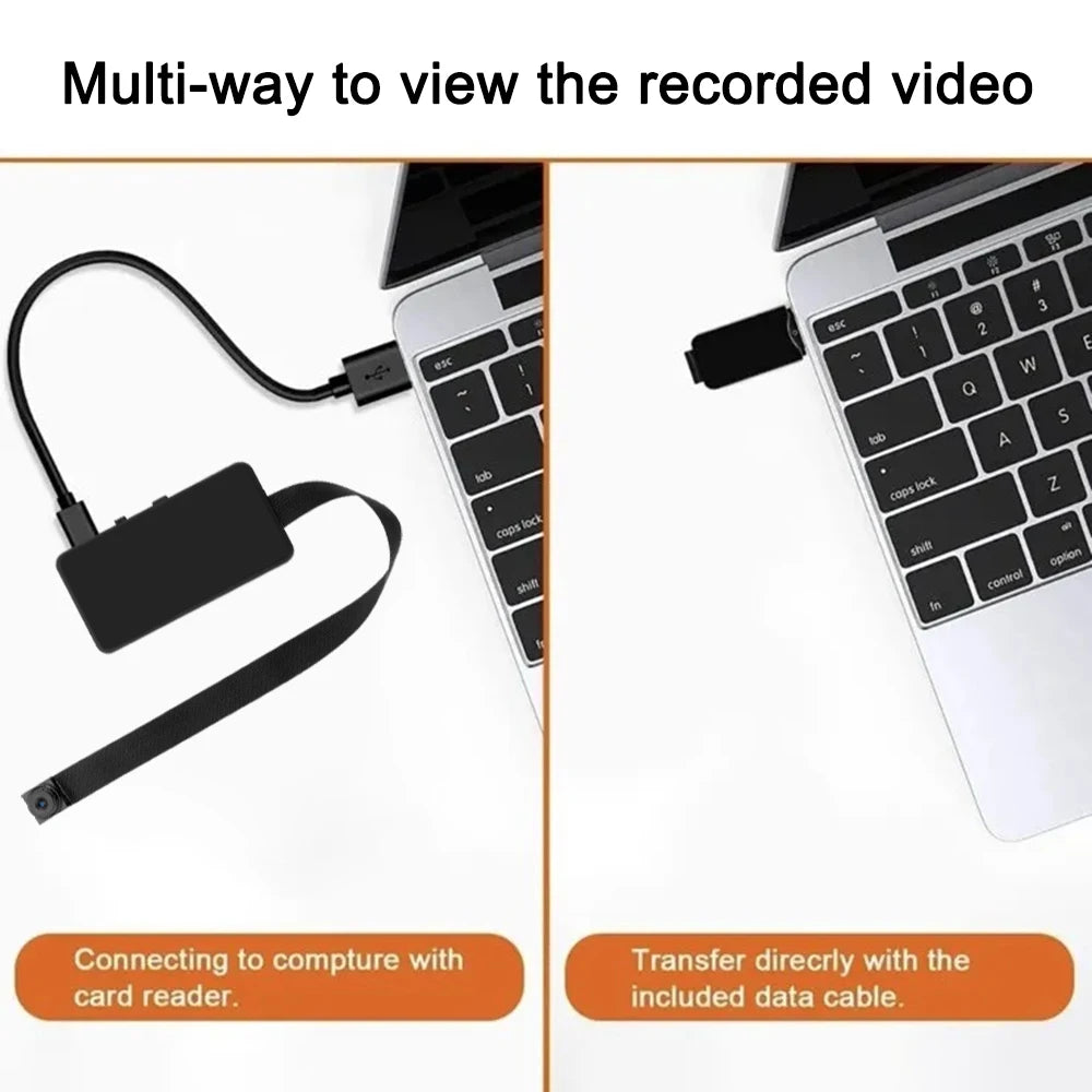 Wifi Camera DIY Portable Mini Camara Wifi 4K Micro Camcorder P2P Wireless Webcam Video Recorder Home Security Nanny Camera