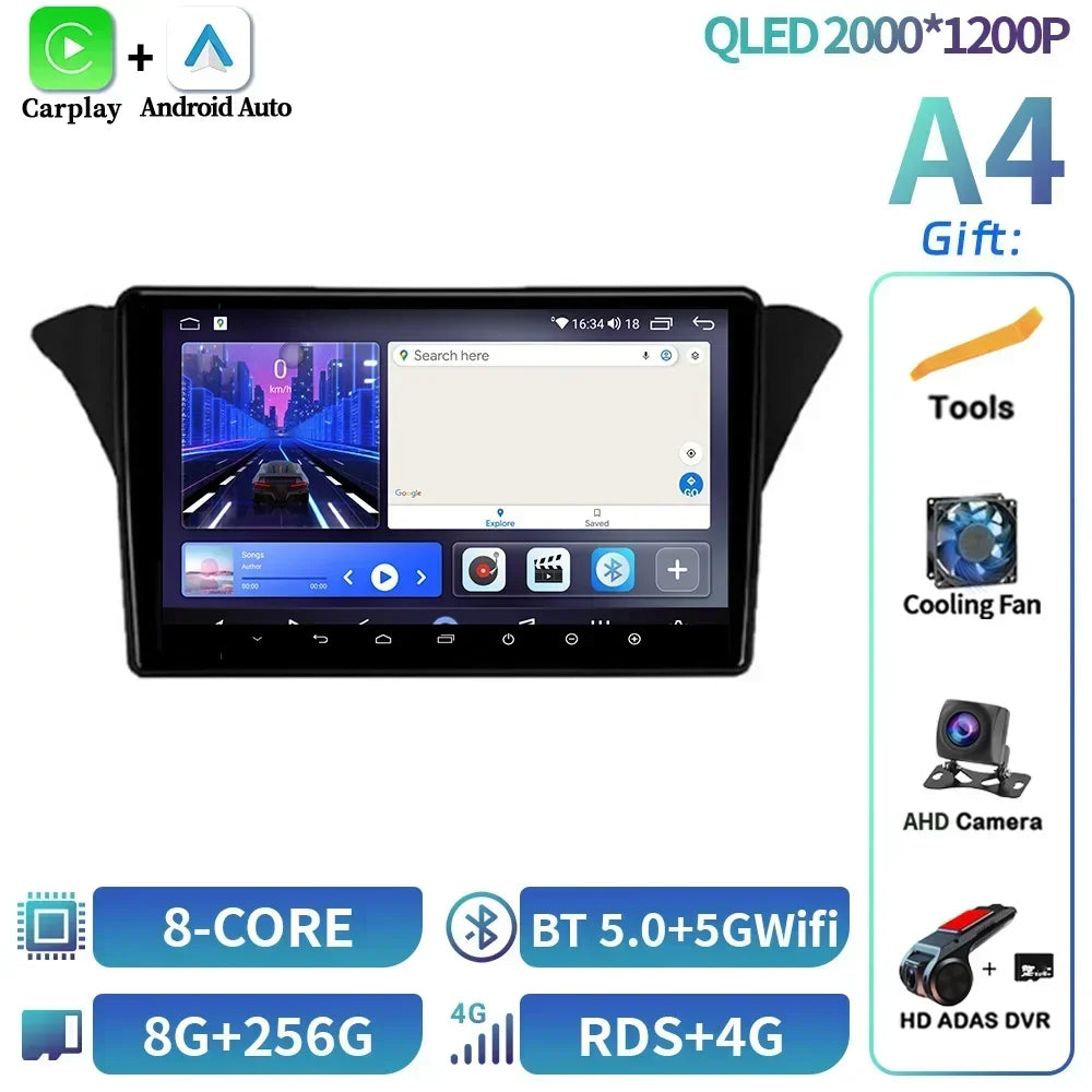 Android 14  For Hyundai Rohens Genesis Coupe 2012  Multimedia Navigation Wireless Carplay Stereo Screen Car Radio