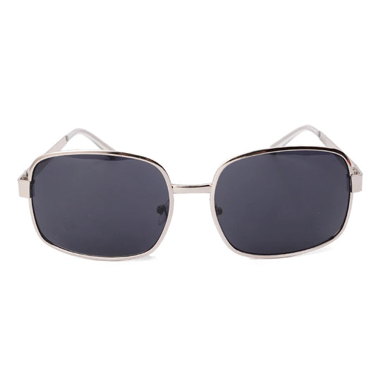 Men's and women's fashion trends, street, summer sun shading, beach tourism, metal round frame, gray fashion glasses: with box