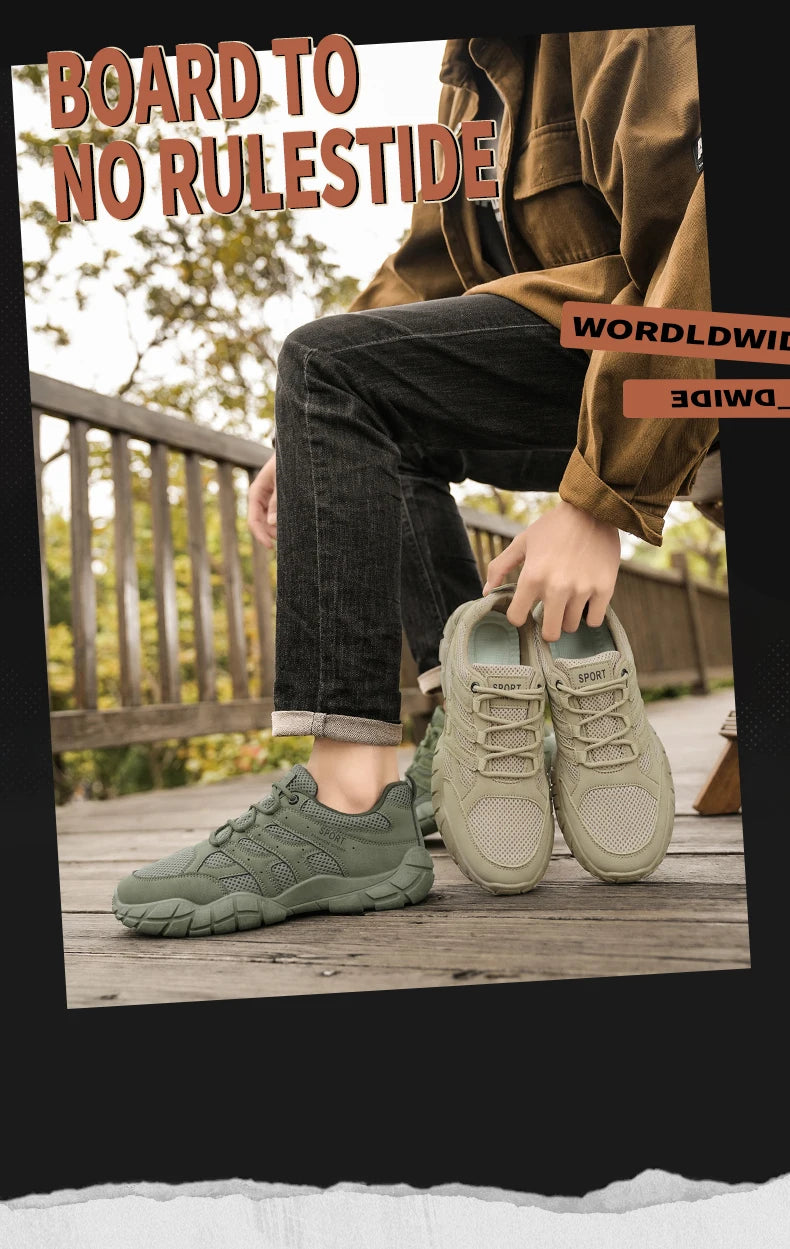 Men's sports shoes new casual fashion summer light comfortable soft sole outdoor height increasing anti slip casual sports shoes