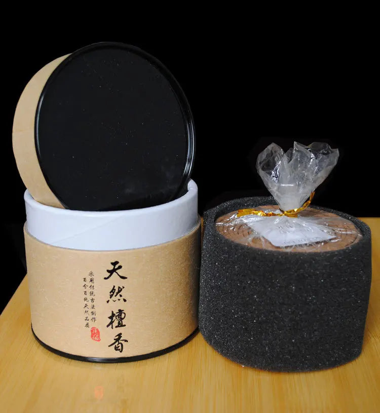 Natural Incense Coils Burn for 4 Hours. Sandalwood and Agarwood Incense Coils Are Used for Home Health and Wellness Incense