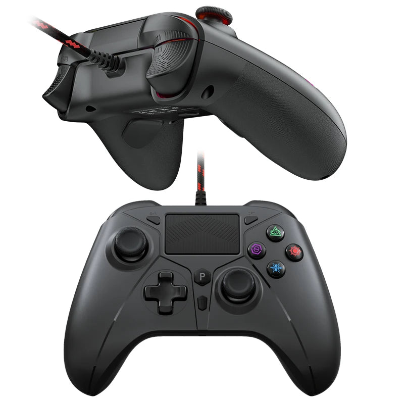 Controller for PS5/4/PC Console Gamepad Wired Rocker Turbo Dual Sense Vibrate Joystick Gaming Remote Control Handle Controllers