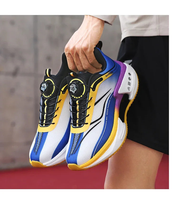 أحذية رياضية رجالية للجري، أحذية ماراثون كاجوال، خفيفة الوزن، قابلة للتنفس، مريحة، رياضية، مضادة للانزلاق، أحذية رياضية للمشي في الهواء الطلق