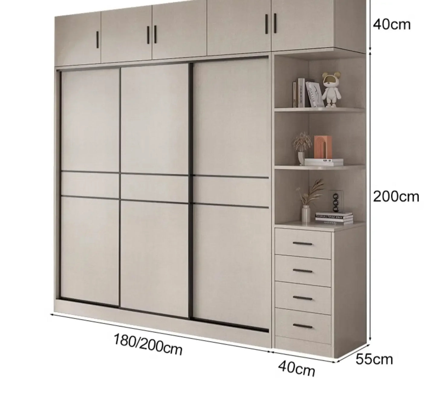 Multifunction Storage Wardrobe Storage Shirts Bedroom Cupboard Clothes Partitions Rangement Armoire Wardrobes Furniture