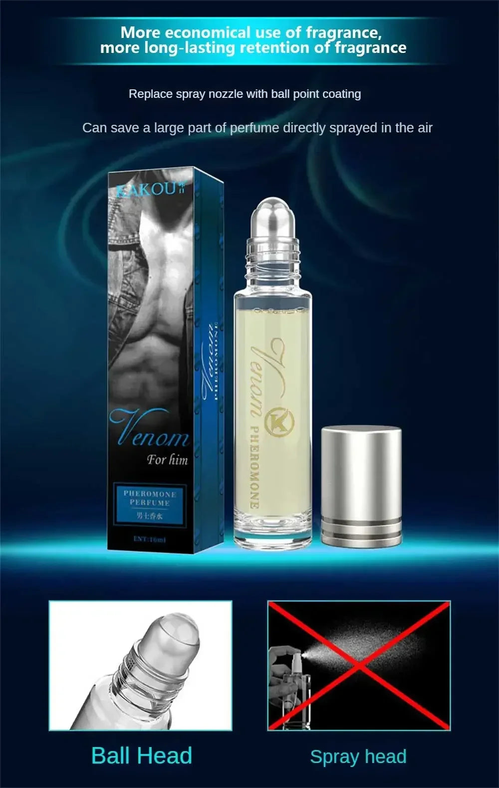 10ml Perfume for Men Women Ball Perfume Women Pheromone Men'S Essential Oil Perfume Attracts The Opposite Sex Lasting Fragrance SwiftNest