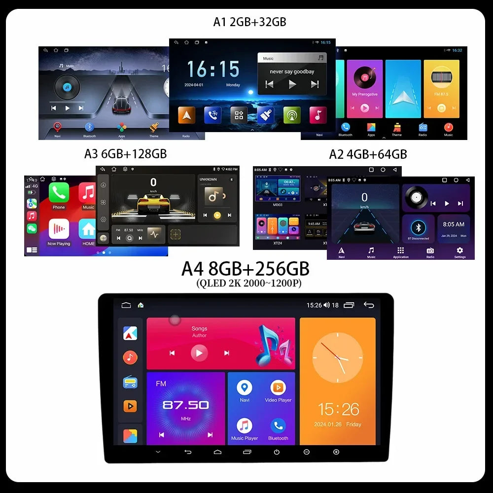 Android 14  For Hyundai Rohens Genesis Coupe 2012  Multimedia Navigation Wireless Carplay Stereo Screen Car Radio