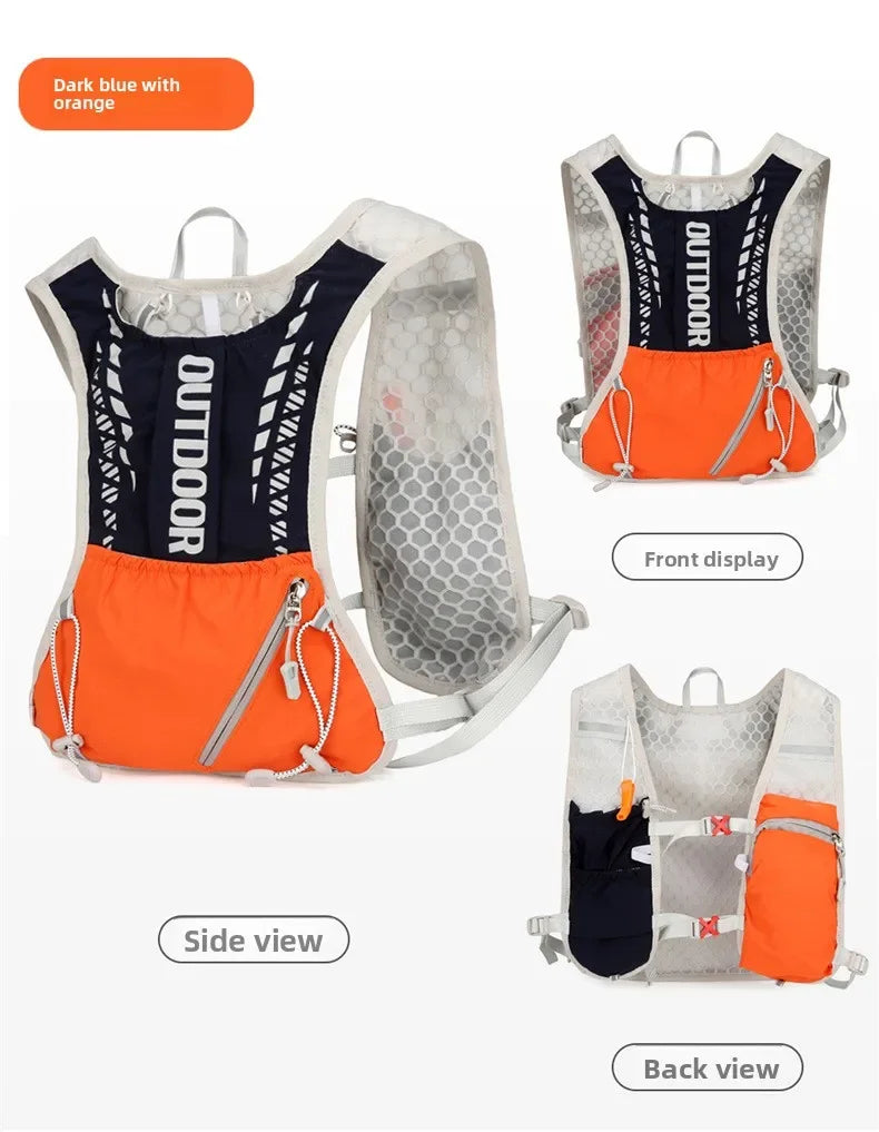 Outdoor sports water bag, hiking, running, cycling, backpack, off-road hiking backpack, water bag package