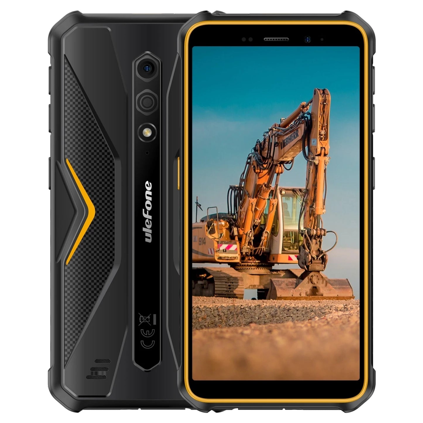 Ulefone Armor X12 Rugged Phone Android 13, Up to 6GB（3GB+3GB）RAM 32GB ROM 5.45''  4860mAh 13MP Smartphone NFC Global Version