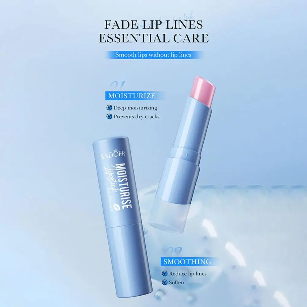 Hyaluronic Acid Lipstick Lips long-lasting Moisturizing Nourishing Soothing Dryness Brightening Lip Balm Beauty Skin Care