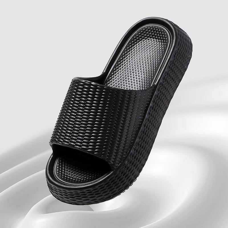 Chunky Platform Eva Cloud Slippers Women Thick Soft Sole Bathroom Home Slides Woman 2025 Summer Non Slip Beach Flip Flops Female