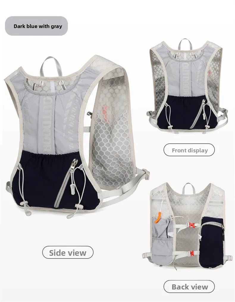 Outdoor sports water bag, hiking, running, cycling, backpack, off-road hiking backpack, water bag package