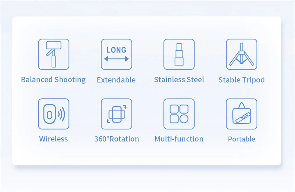 MEUYAG Selfie Stick Tripod with 1708mm Long Monopod Fill Light, Bluetooth Remote, 360° Rotation, 1/4 Interface, for mobile phone