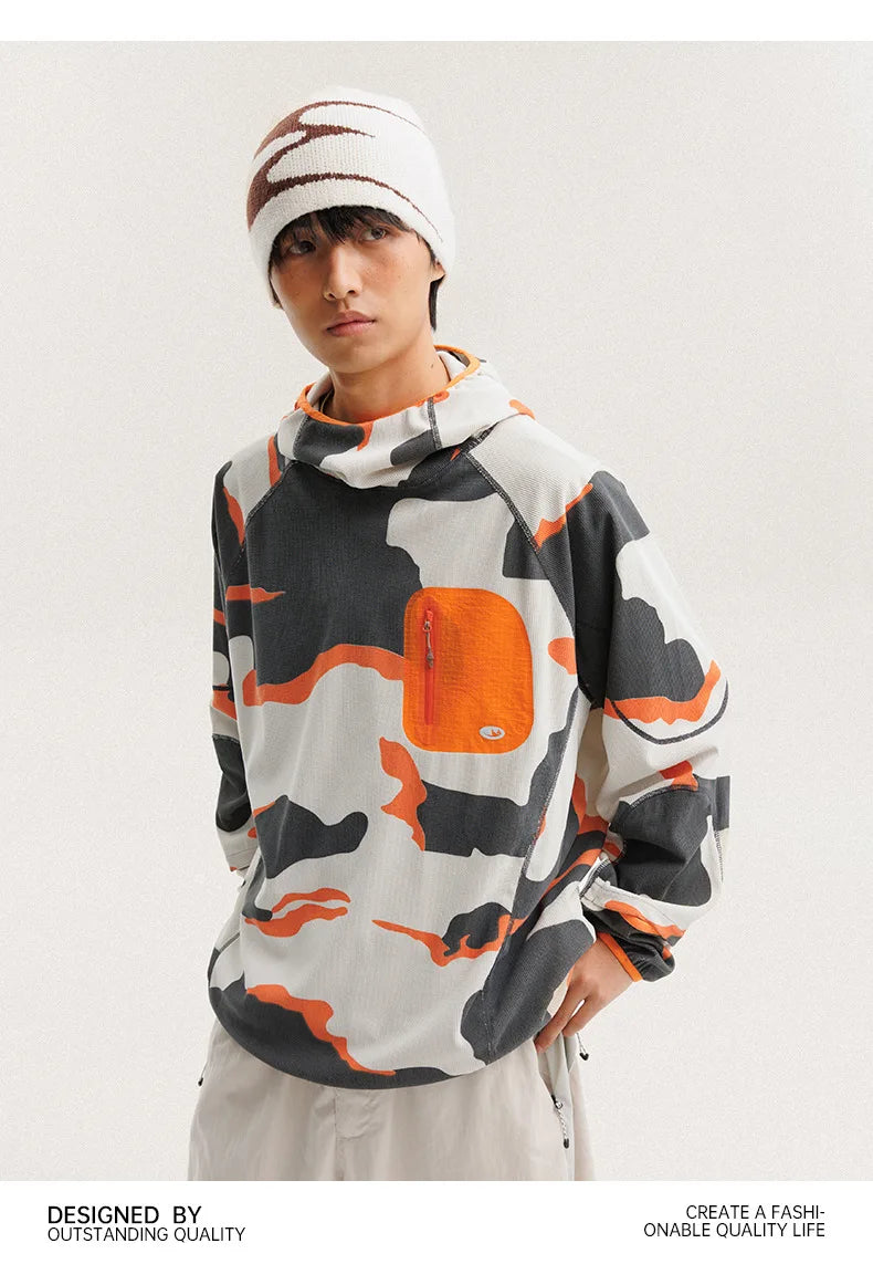 Outdoor Sports Lightweight Quick-Dry Hooded Fleece Training Top Unisex Design with Multiple Color Options Outdoor Camping Hoodie