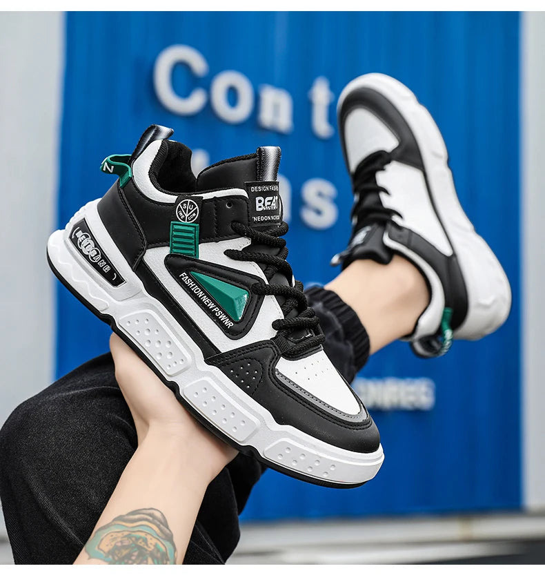 Men Casual Sneakers Summer new Breathable Sport Shoes Outdoor Running Shoes  Versatile student Athletic Jogging  Walking Shoes