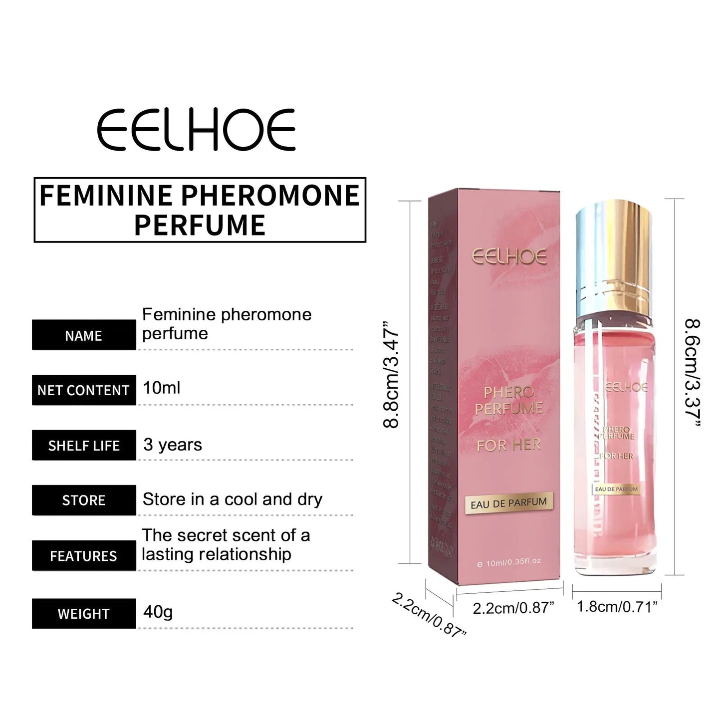 Glamour Perfumes Floral Scent Refreshing Natural Fragrance Enhanced Scent Pheromones Light Fragrance Body Mist Fragrant Perfume SwiftNest