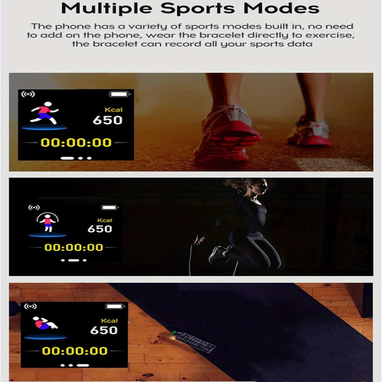 D13 Smart Watch Men Women 116 Plus Sports Mode Running Track Fitness Smart Band Message Reminder Smart Bracelet For Android IOS