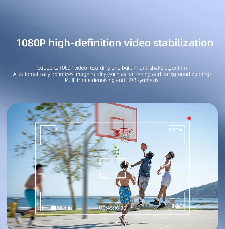 New Wifi AI Smart Glasses HD1080P Anti-shake Camera Video Glasses Voice Call Noise Reduction Wireless Bluetooth Headset Goggles