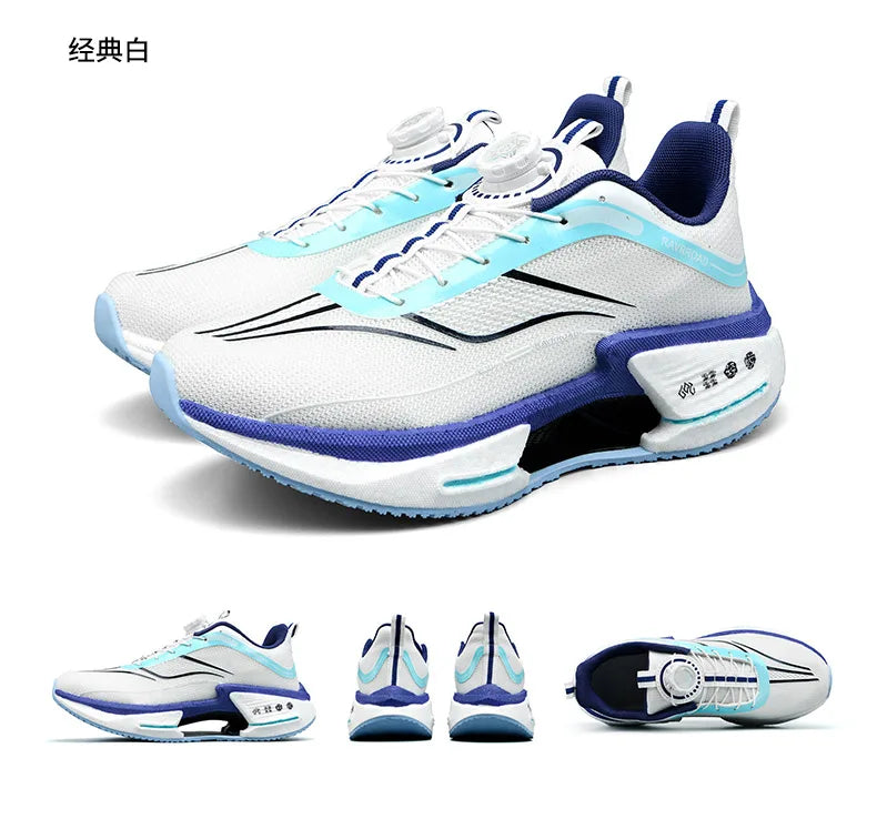 أحذية رياضية رجالية للجري، أحذية ماراثون كاجوال، خفيفة الوزن، قابلة للتنفس، مريحة، رياضية، مضادة للانزلاق، أحذية رياضية للمشي في الهواء الطلق