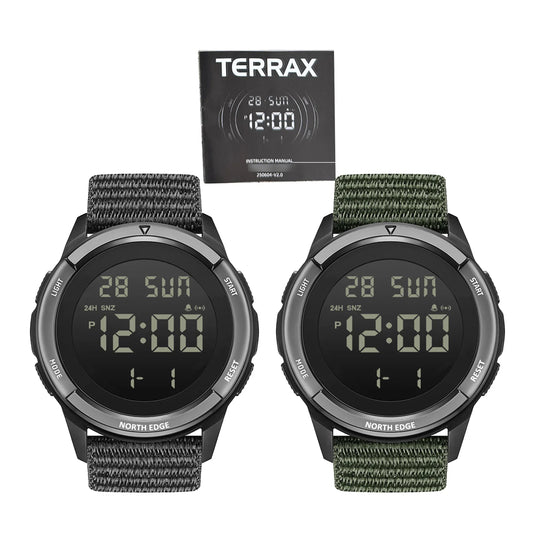 Sport Watch for Outdoors 50M Rainproof Digital Sports Watches with LED Backlight Digital Sports Watch