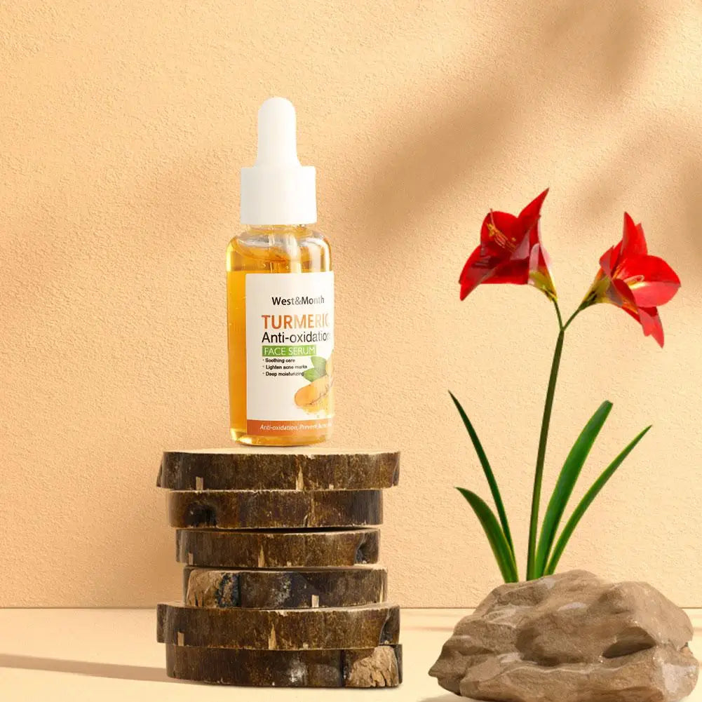 صابون الكركم والليمون/وسادة التنظيف/كريم الوجه/مصل منتجات العناية بالبشرة من سلسلة الكركم لتفتيح لون البشرة لجميع أنواع البشرة وتغذيتها