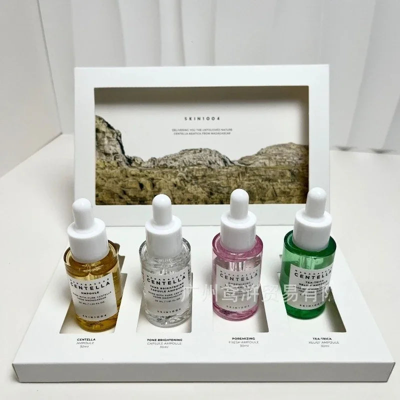 SKIN1004 Centella Asahi Four-piece Set CENTELLA Four-color Essence Moisturizing Limited Set Skin Care Angel