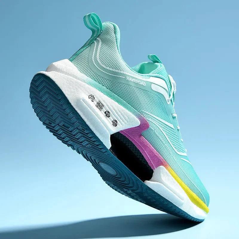 أحذية رياضية رجالية للجري، أحذية ماراثون كاجوال، خفيفة الوزن، قابلة للتنفس، مريحة، رياضية، مضادة للانزلاق، أحذية رياضية للمشي في الهواء الطلق