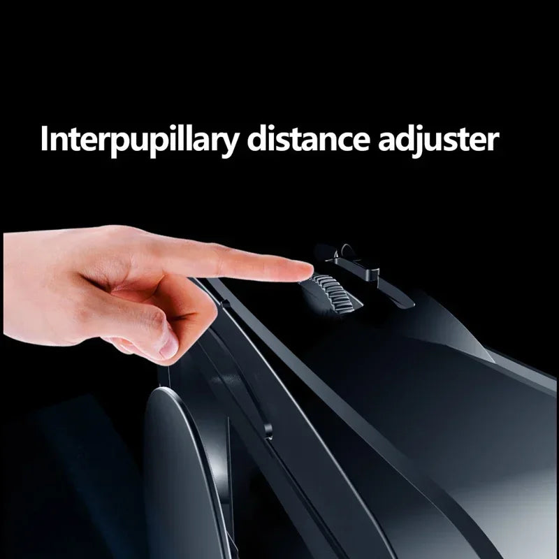 3D VR Headset Smart Virtual Reality AR Glasses Helmet For Smartphones Phone 7 Inches Lenses with Controllers Headphones 2025