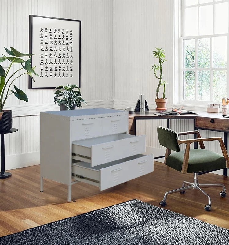 Home Storage Cabinet Multi Drawer Metal Cabinet Living Room Cabinet