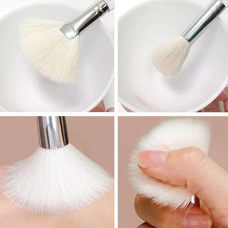1Pc DIY Facial Cleanser Brush Soft Hair Face Massage Wash Brush Face Mask Brush Portable Skin Care Beauty Makeup Tool