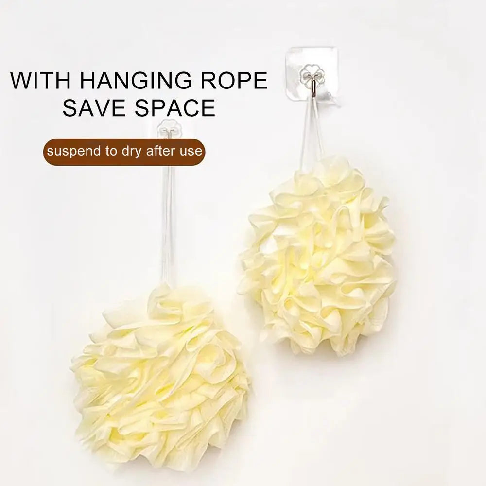 Bath Sponge 2 In 1 Body Sponge With Soap Pouch Multifunctional Bathroom Accessories For Skin Care Daily Use Travel Spa