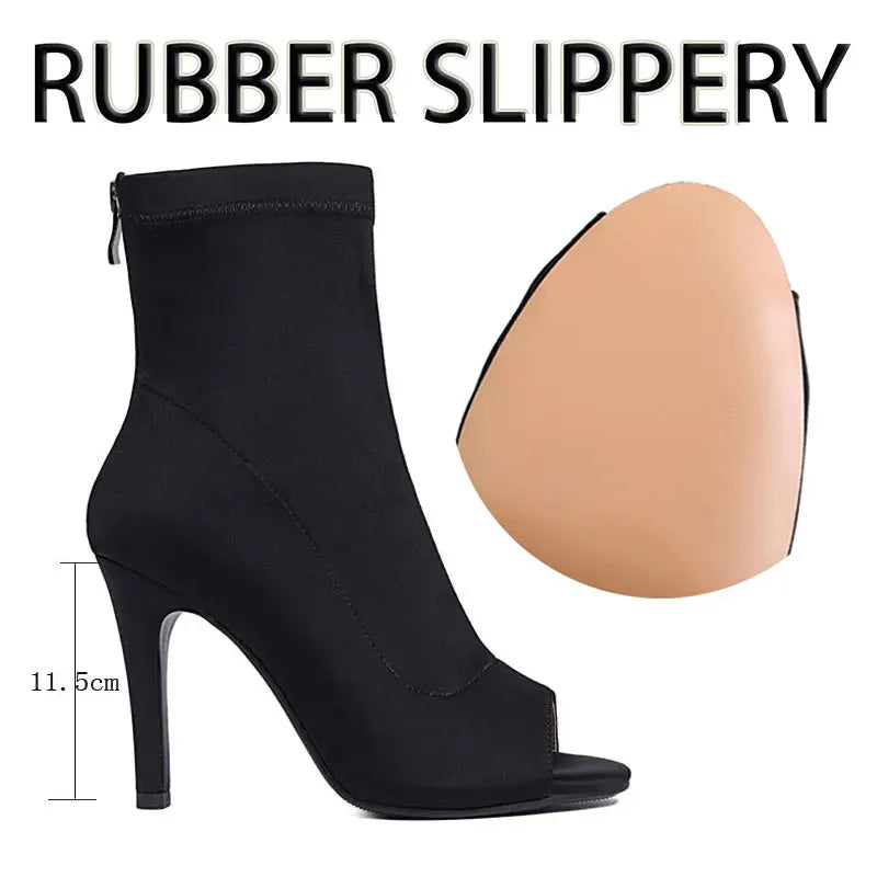 Sgesvier Women's Ladies Jazz Modern Dance Tango Dance Shoes Girls Prom Fashion StilettoHeel Boots Latin Dance Boots