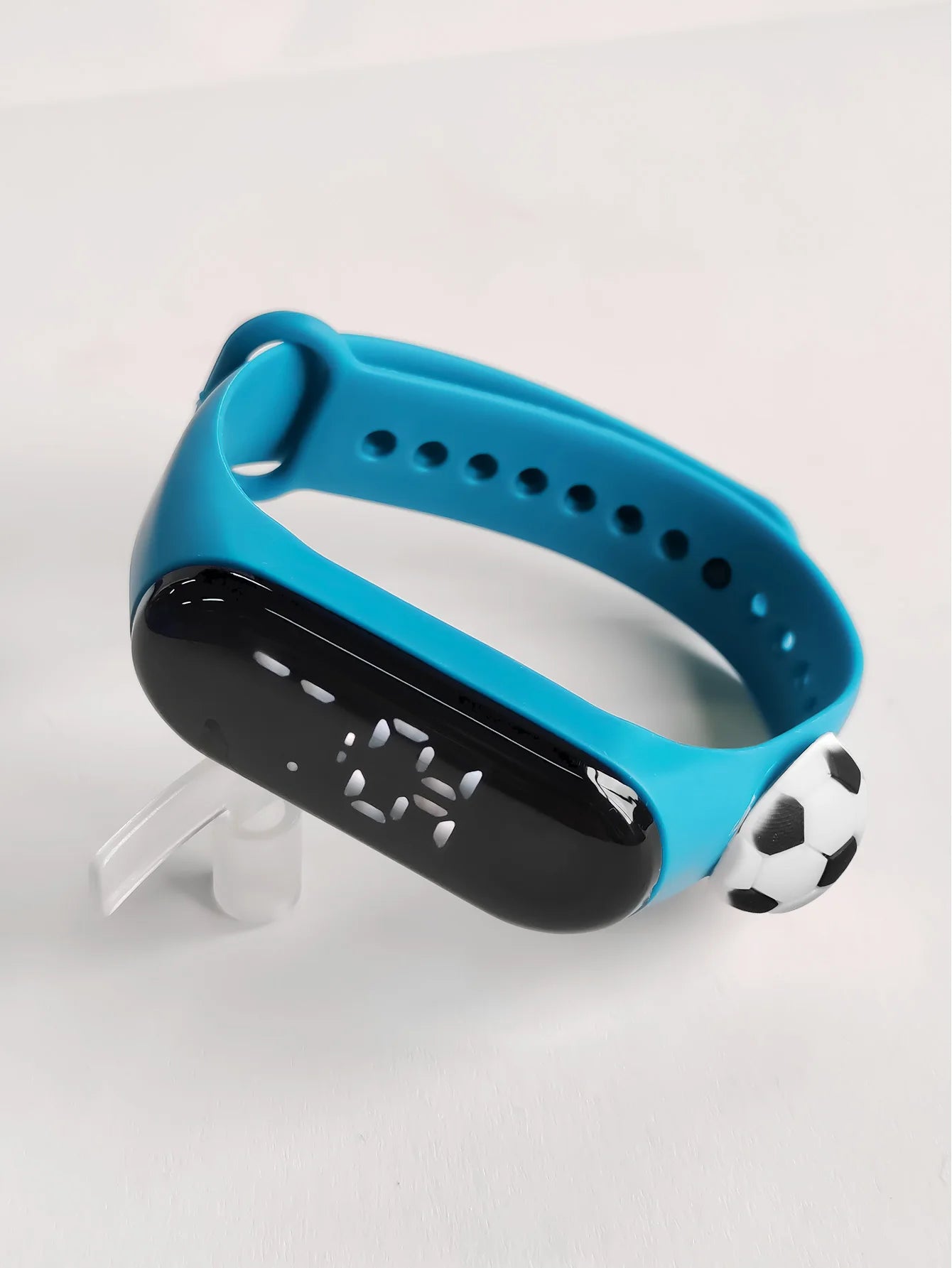 New Children's Outdoor Sports Watch Bracelet Simple Cartoon Football Student Electronic Watch Children's Festival Gift