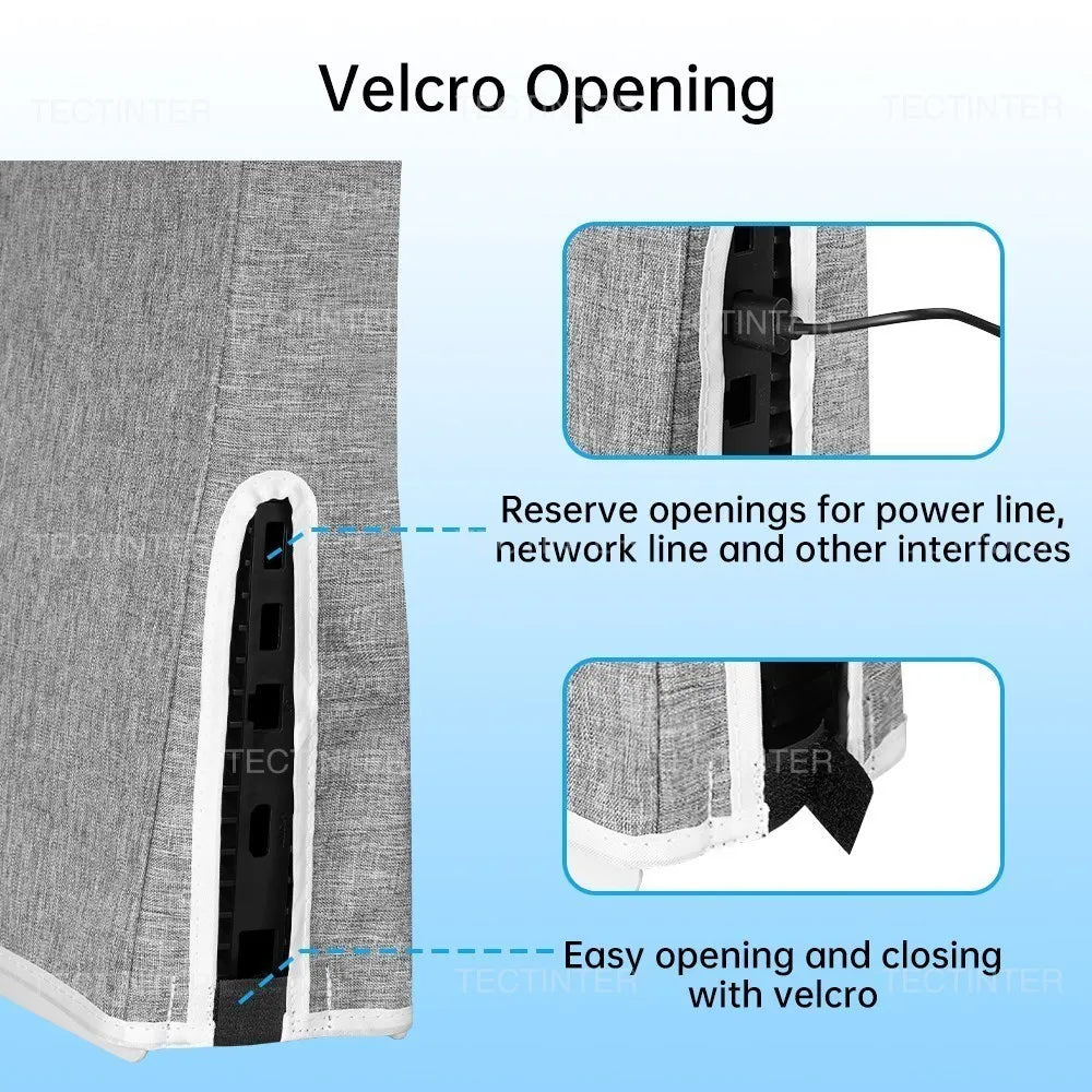 For PS5 Console Protector Dust Proof Protective Case Waterproof Cover Anti-scratch For PlayStation 5 PS5 Games Accessories