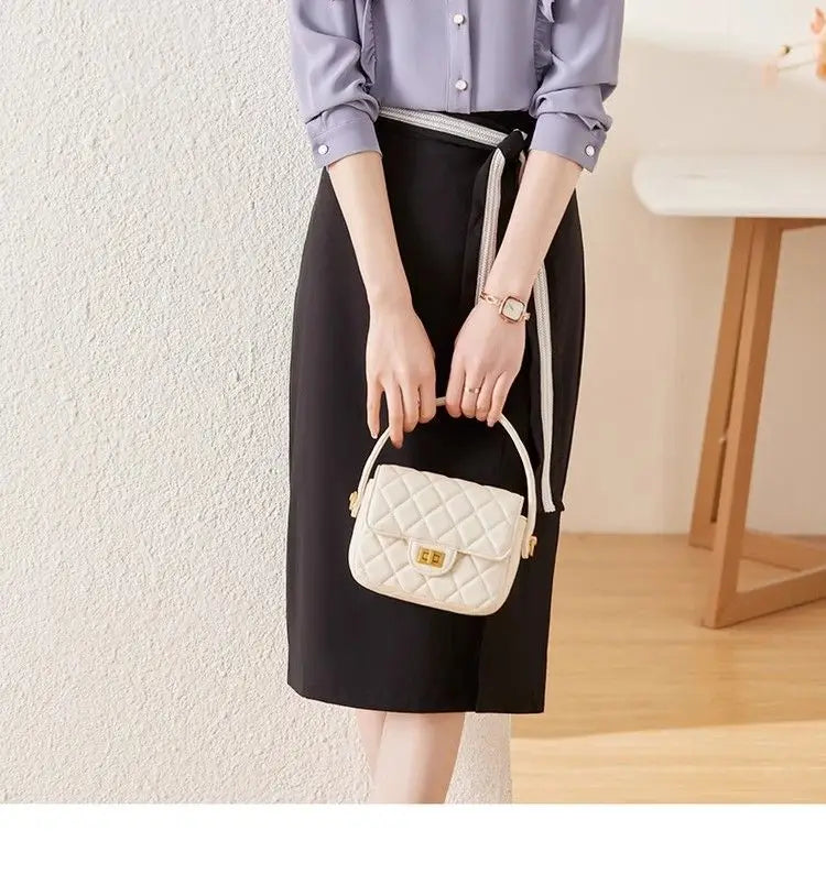 Women's Clothing Spring New French Style Long-sleeved Shirt Lady Chiffon Thin Fashion Blouses