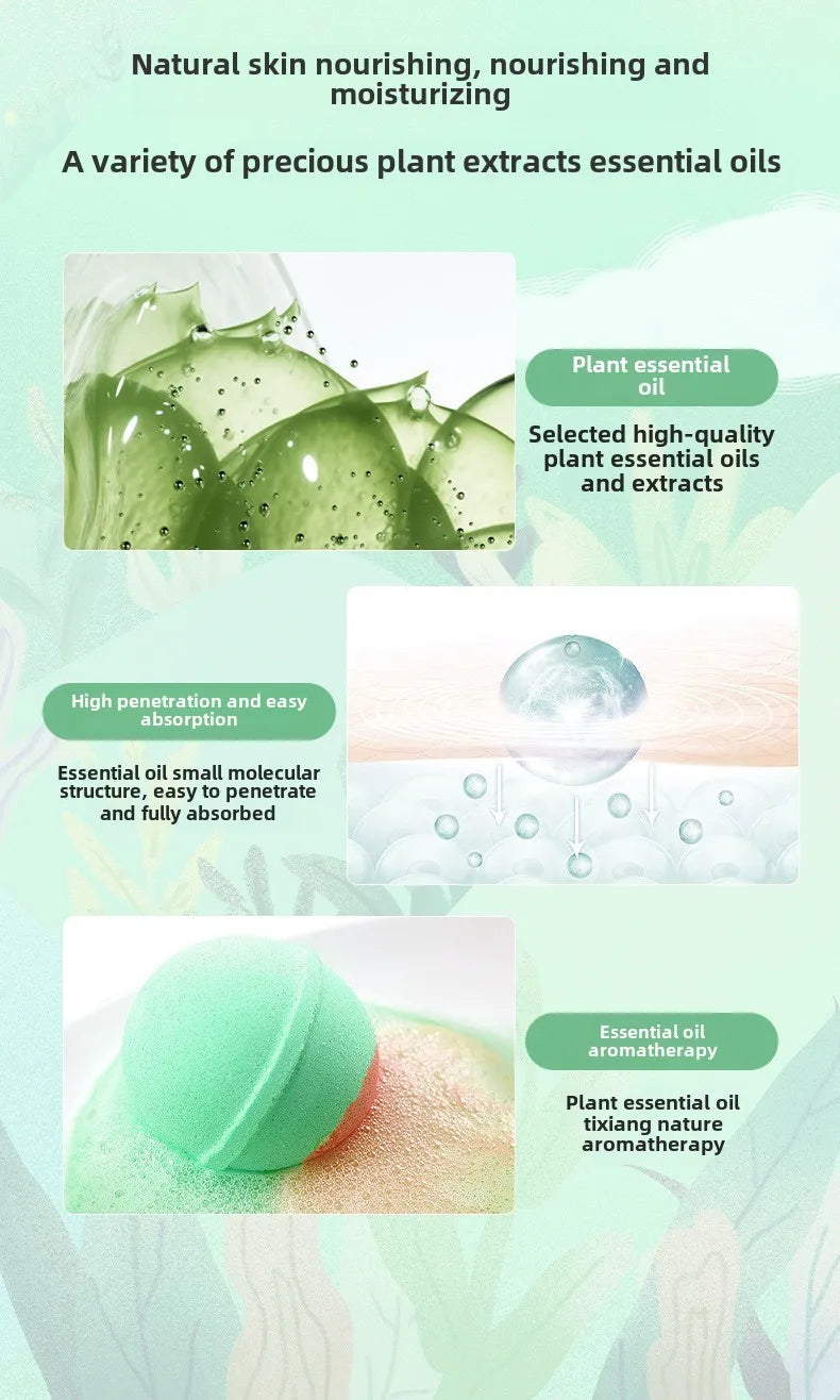 صندوق هدايا من 12 قطعة من قنابل الاستحمام للعناية بالجسم وحمام السبا الغني بالزيوت الأساسية وترطيب البشرة الجافة مناسب للنساء والرجال