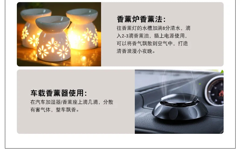 15 Flavors Essential Oils for Aroma Diffuser Air Humidifier Home Water-soluble 10ml Air Freshener Scents Fragrance Oil Perfume SwiftNest