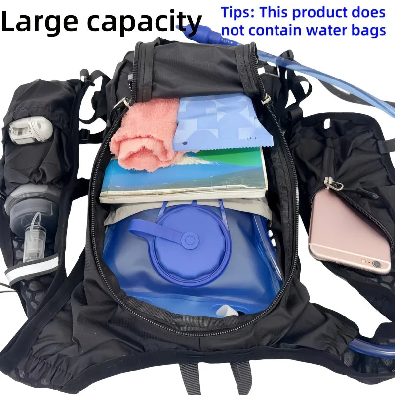 1pc New Outdoor Sports Marathon Backpack, Cycling Backpack, Hiking Backpack, Lightweight Multi-pocket Design