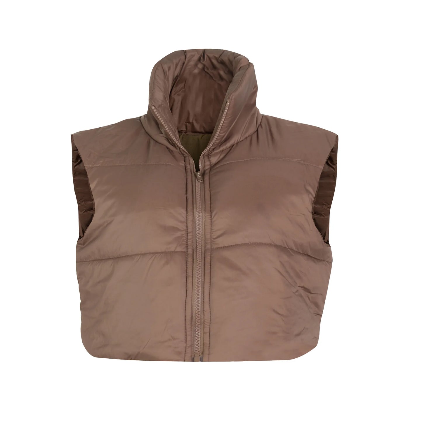 Women's Winter Vest Fashion Faux Leather Padded Jacket Coat Vintage PU Black And White Female Short Waistcoat Chic Clothes Tops