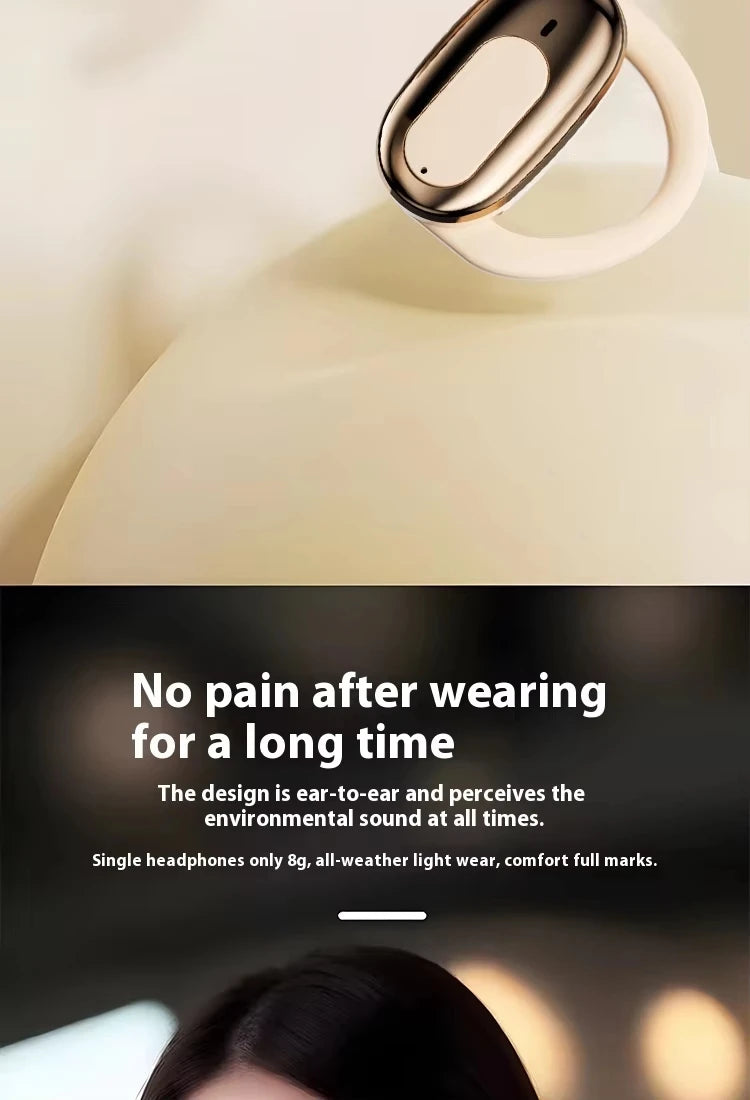 Bluetooth5.4 Sports Headset Wireless Ear-Hanging Headphone Touch With Microphone Game Earphone HD Stereo For smart Phone Headset