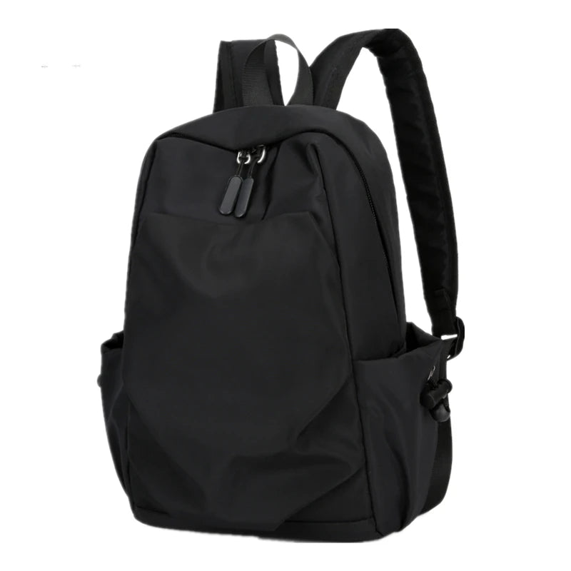 Mini Men's Backpack Fashion Small Black Shoulder School Bag for Man 2024 Canvas Designer Waterproof Sports Travel Male Backpacks